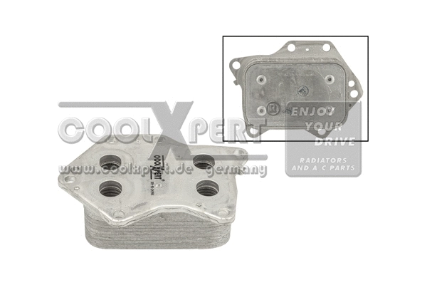 Oil Cooler, engine oil (001-10-24996)