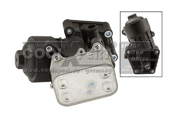 Oil Cooler, engine oil (001-10-27921)