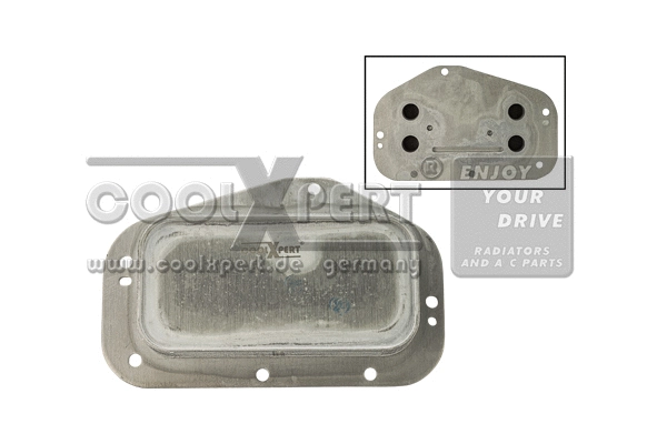 Oil Cooler, engine oil (001-10-27127)