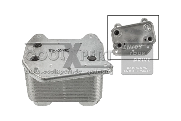 Oil Cooler, engine oil (001-10-24235)