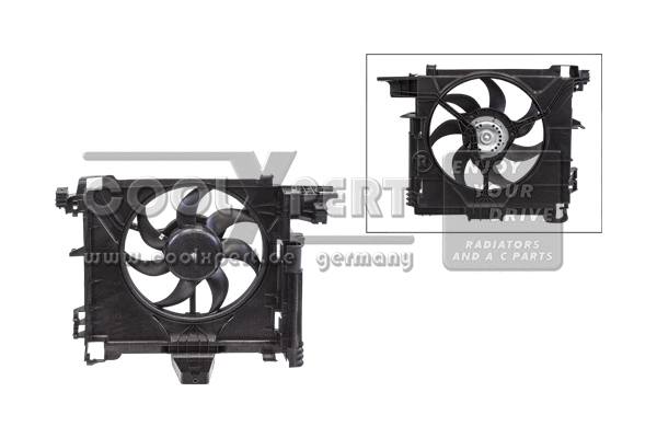 Fan, engine cooling (001-10-23425)