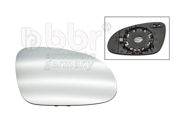 Mirror Glass, exterior mirror (002-80-15281)