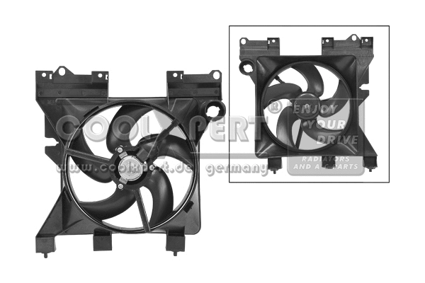 Fan, engine cooling (027-60-04078)