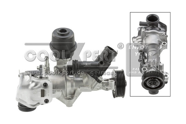 Water Pump, engine cooling (001-10-30369)