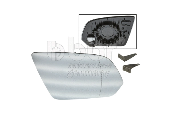 Mirror Glass, exterior mirror (001-10-29677)