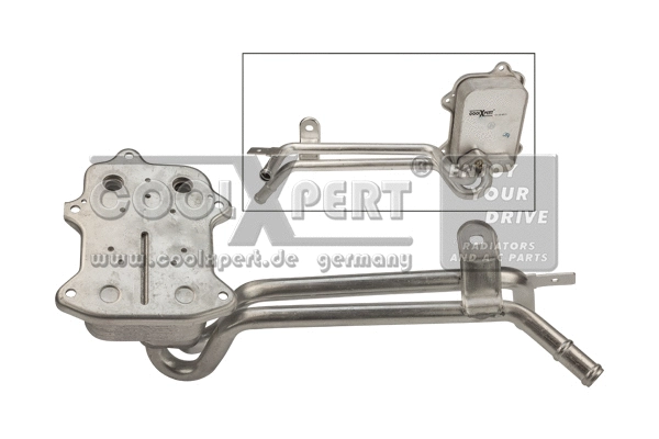 Oil Cooler, engine oil (001-10-18573)