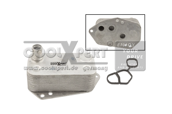 Oil Cooler, engine oil (001-10-25800)