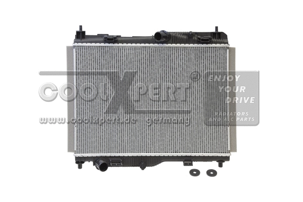Radiator, engine cooling (001-10-27211)
