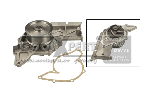 Water Pump, engine cooling (001-10-23167)