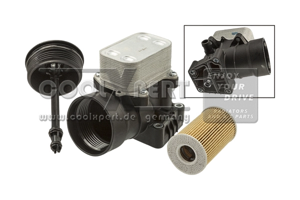 Housing, oil cooler (001-10-24858)