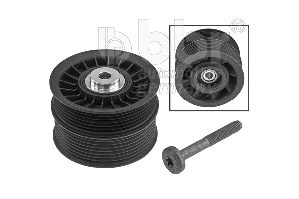 Deflection/Guide Pulley, V-ribbed belt (001-10-25646)