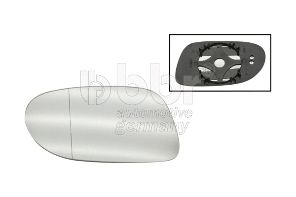 Mirror Glass, exterior mirror (001-10-16425)