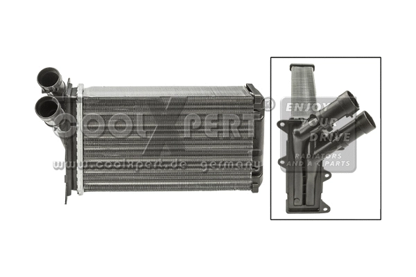 Heat Exchanger, interior heating (001-10-17148)