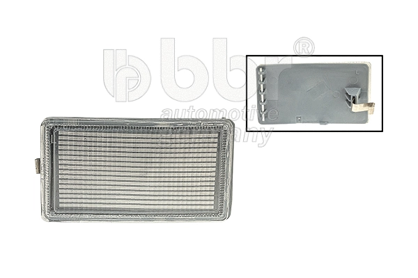 Eyelid, front fog light (001-10-24063)