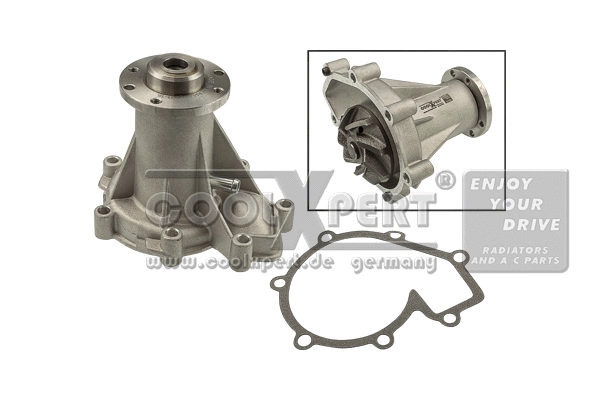 Water Pump, engine cooling (001-10-25390)