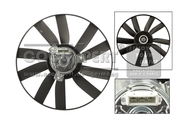 Fan, engine cooling (002-60-01977)