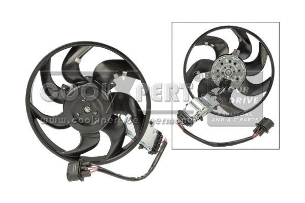 Fan, engine cooling (001-10-25105)