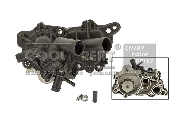 Water Pump, engine cooling (001-10-26400)