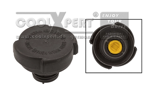Cap, coolant tank (001-10-24607)