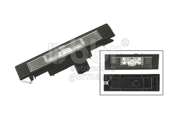 Bulb Holder, licence plate light (001-10-27850)