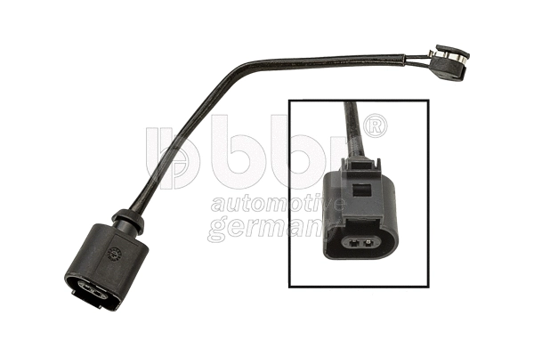 Warning Contact, brake pad wear (001-10-25273)