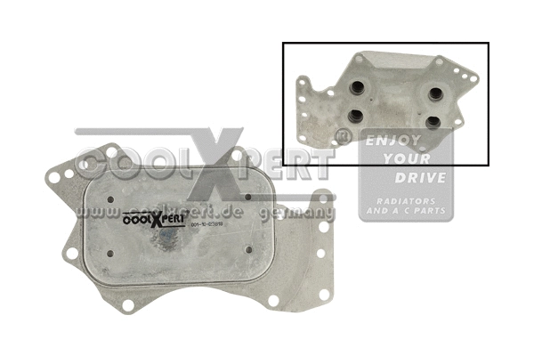 Oil Cooler, engine oil (001-10-23818)