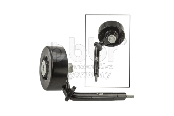 Tensioner Pulley, V-ribbed belt (001-10-25111)