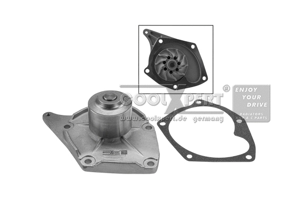 Water Pump, engine cooling (001-10-21787)