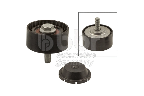 Deflection/Guide Pulley, V-ribbed belt (001-10-22723)