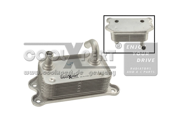 Oil Cooler, engine oil (001-10-17459)