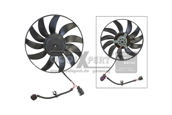 Fan, engine cooling (001-10-23102)