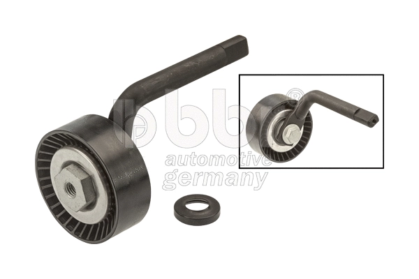 Tensioner Pulley, V-ribbed belt (001-10-26150)