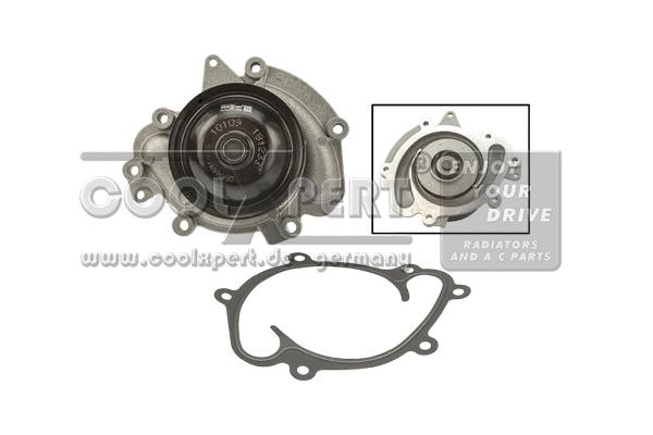 Water Pump, engine cooling (001-10-26395)