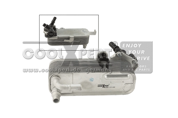 Oil Cooler, engine oil (001-10-28008)