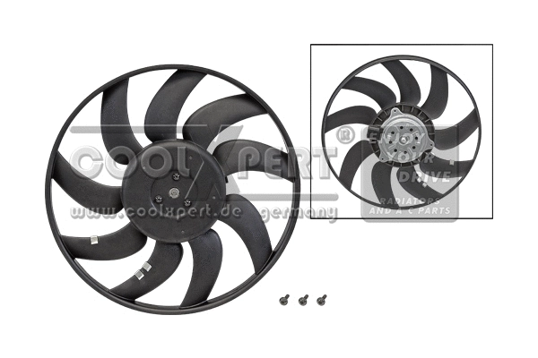 Fan, engine cooling (001-10-22776)