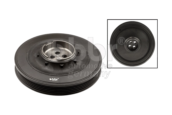 Belt Pulley, crankshaft (001-10-30105)