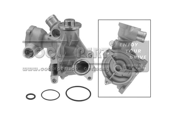 Water Pump, engine cooling (001-60-02113)