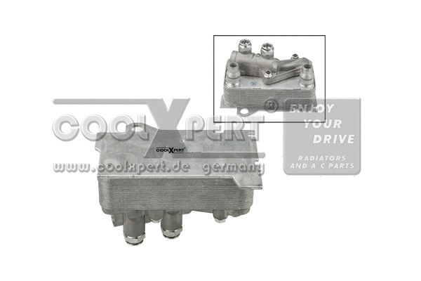 Oil Cooler, automatic transmission (001-10-24995)