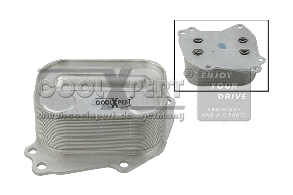 Oil Cooler, engine oil (001-10-26532)