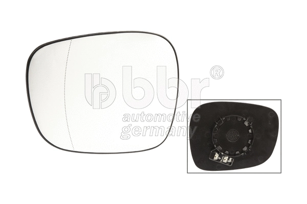 Mirror Glass, exterior mirror (001-10-22800)