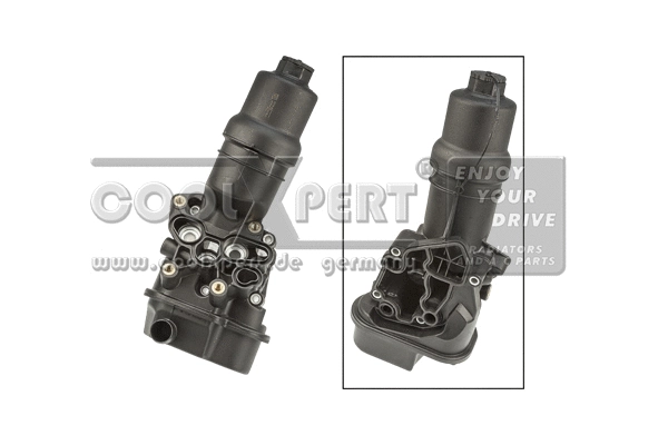 Housing, oil filter (001-10-21582)