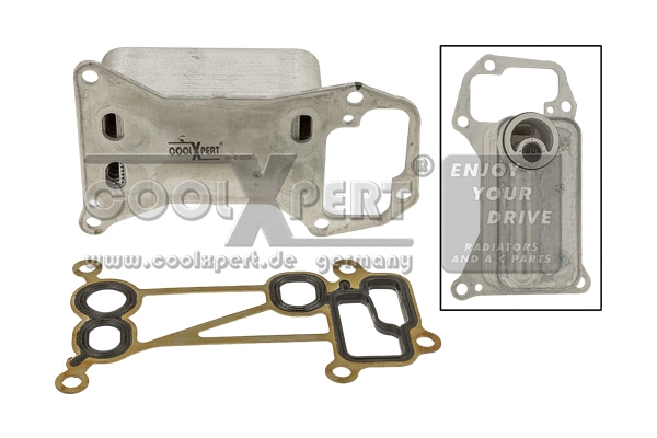 Oil Cooler, engine oil (001-10-26236)