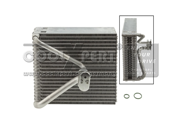 Evaporator, air conditioning (002-60-13096)