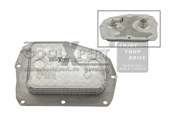 Oil Cooler, engine oil (001-10-19369)