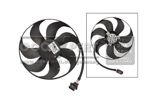 Fan, engine cooling (001-10-21798)