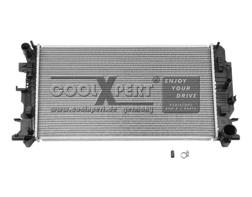 Radiator, engine cooling (001-60-10191)