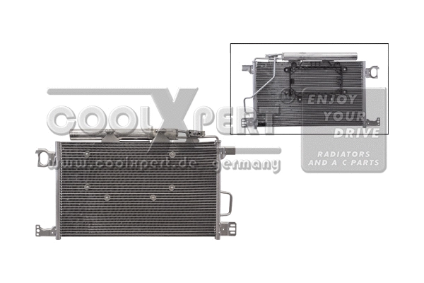 Condenser, air conditioning (001-10-16681)