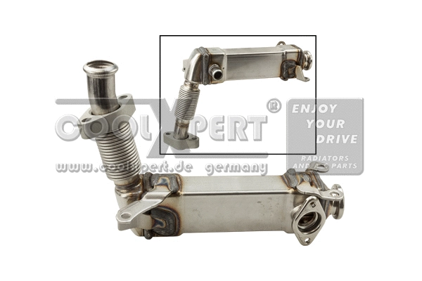 Cooler, exhaust gas recirculation (001-10-26752)