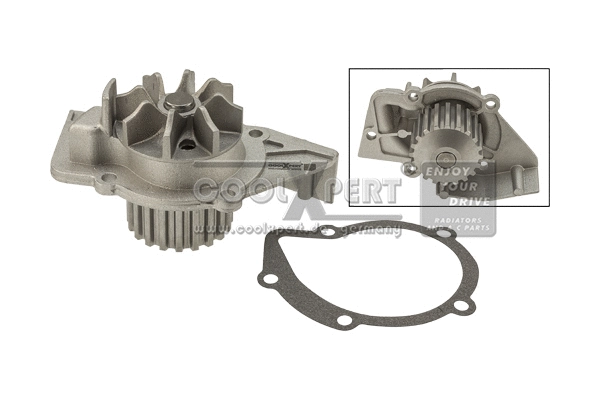Water Pump, engine cooling (027-60-07864)