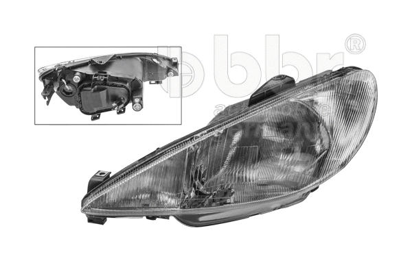 Headlight (001-10-17448)